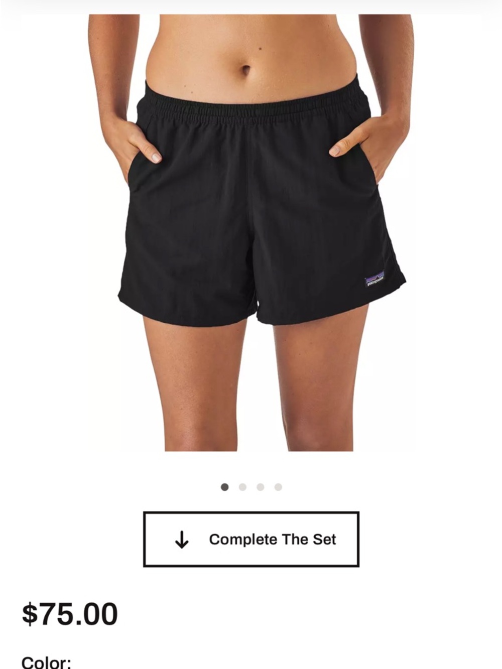 Patagonia Women's 5” Baggies Shorts